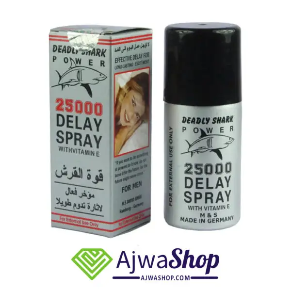 deadly shark power 25000 delay spray