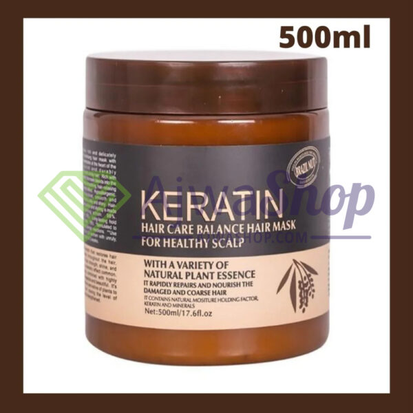 keratin balance hair mask for healthy scalp