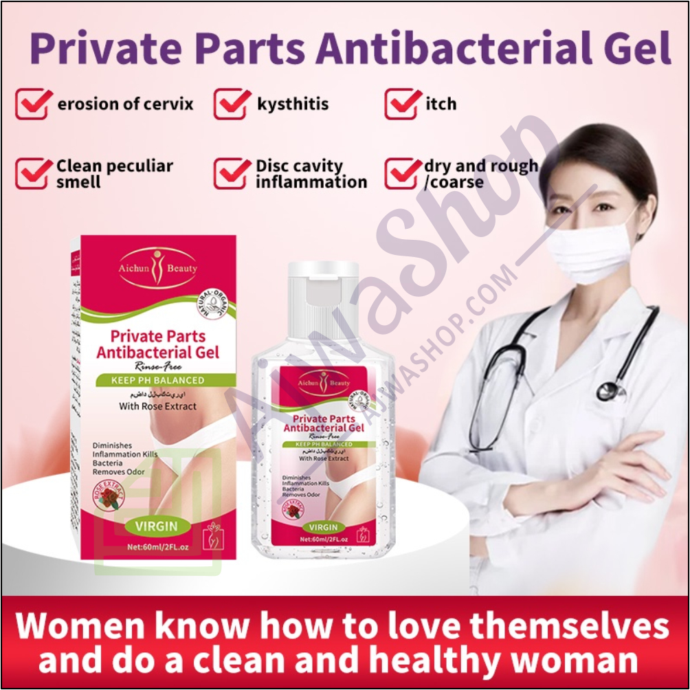 private parts antibacterial gel for women